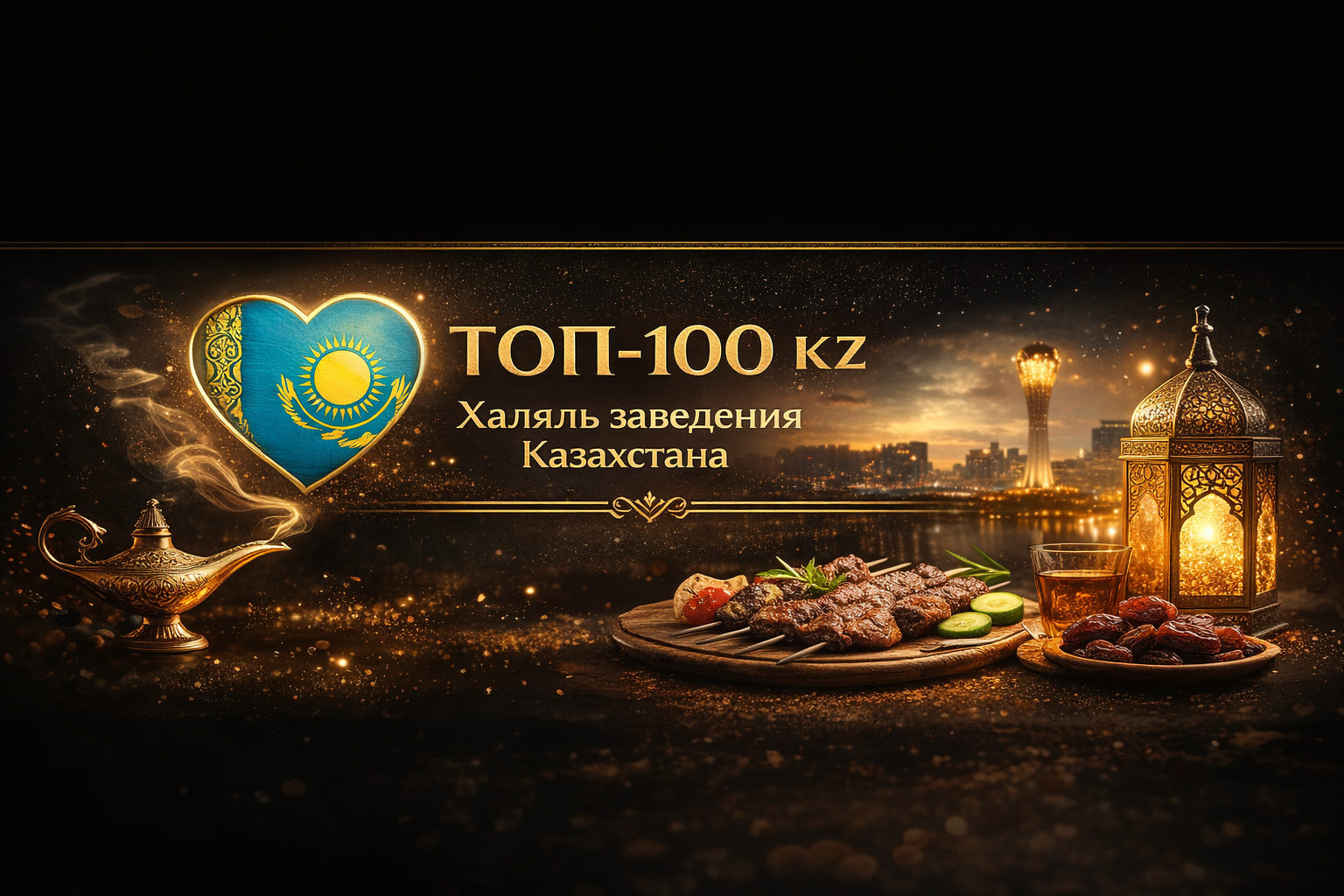 ТОП-100 KZ — Халяль заведения Казахстана
